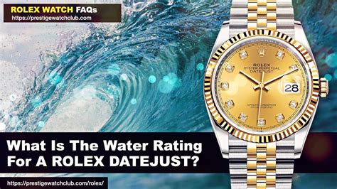 rolex 10 atm wasserdicht|Rolex datejust water resistance.